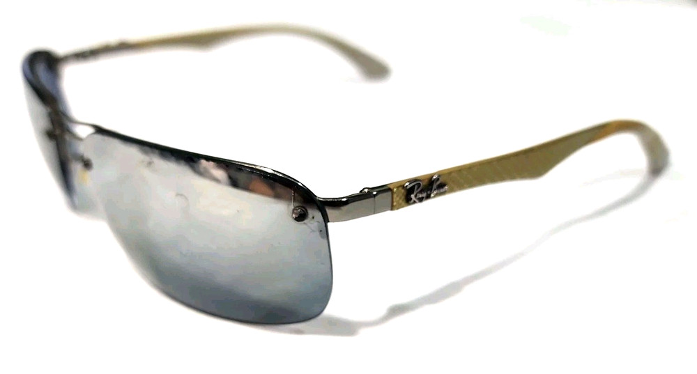 Ray Ban RB8310 004/82 Gunmetal Carbon Fiber Sunglasses 63-17