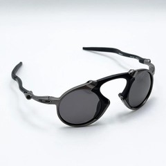 Oakley Madman OO6019 X-Metal Pewter Black Iridium Polarized IN BOX