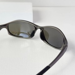 Oakley Hatchet X-Metal Sunglasses Purple Polarized Lens Vintage Y2K