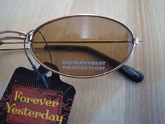 Forever Yesterday, Unisex Adult Ival Style Sunglasses With UV Protection (T4-B4)