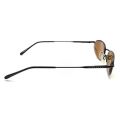 Serengeti 6778 Black Metal Round Oval Sunglasses Frames Japan Designer Men