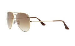 New Ray Ban Sunglasses Fashion Aviator RB3025 001/51 Gold Brown Shades Unisex