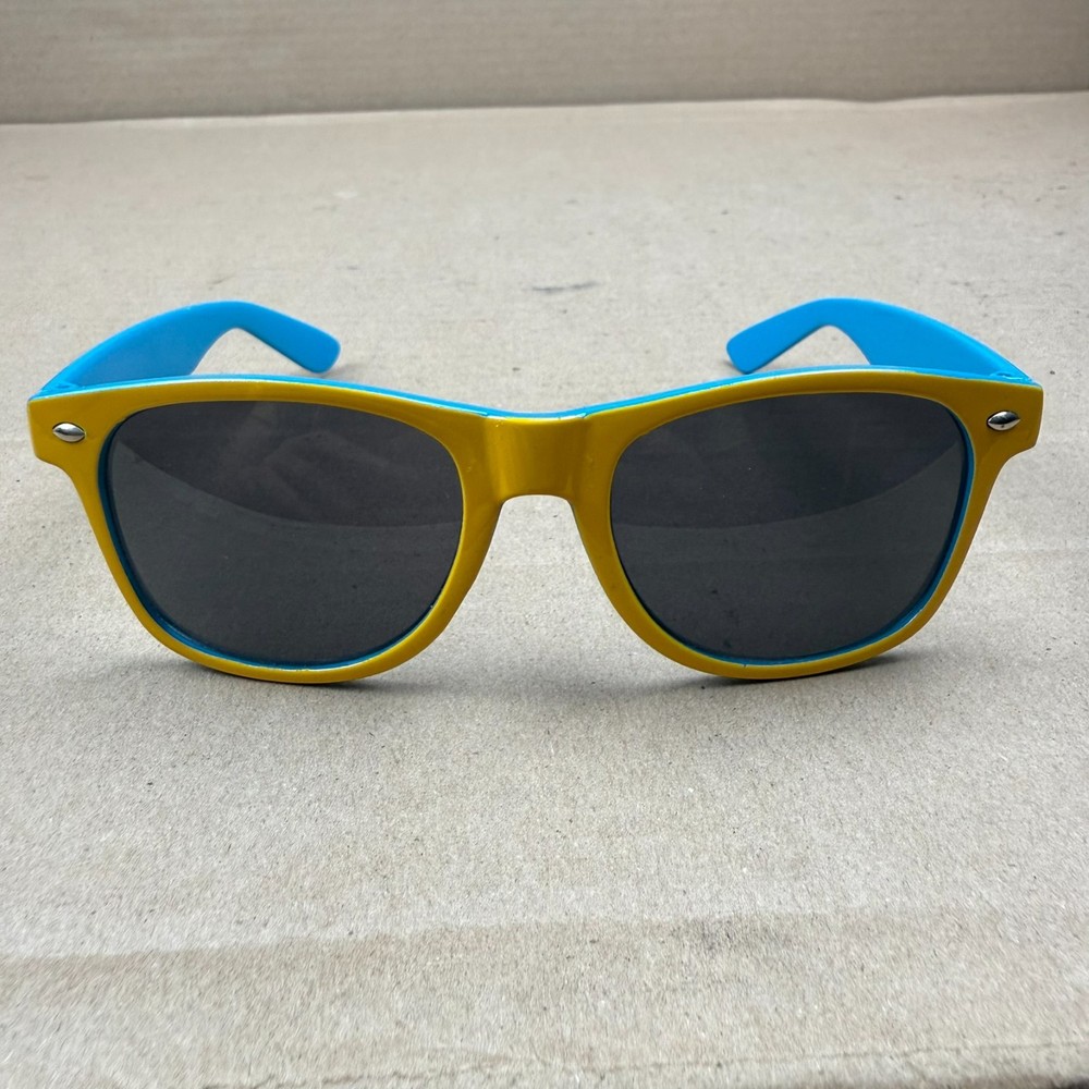 Pacifico Cerveza Branded Sunglasses – Blue and Yellow – Minor Scratches