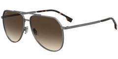 BOSS By Hugo Boss Men’s Modern Brow Bar Aviator Sunglasses – BOSS1447OS