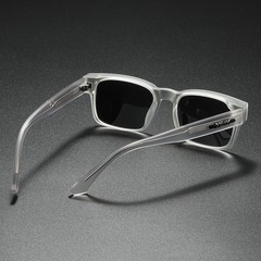 Quality Square Polarized Sunglasses Men Metal Core UV400 Unisex Sun Glasses