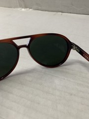 Vintage ZIARI 20 20 28 Aviator Double Bridge Nylon Sunglasses FRAME-France-RARE!