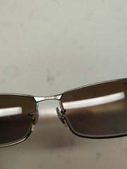 Ray Ban RB3498 135 mm Sunglasses w/Gunmetal Frame and Brown Gradient Lenses 3498