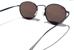 NEW Maui Jim NAUTILUS Bronze Titanium POLARIZED Sunrise Lens Sunglass P544-14