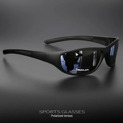 Polarized Photochromic Sports Sunglasses UV400 Wrap Cycling Fishing Set