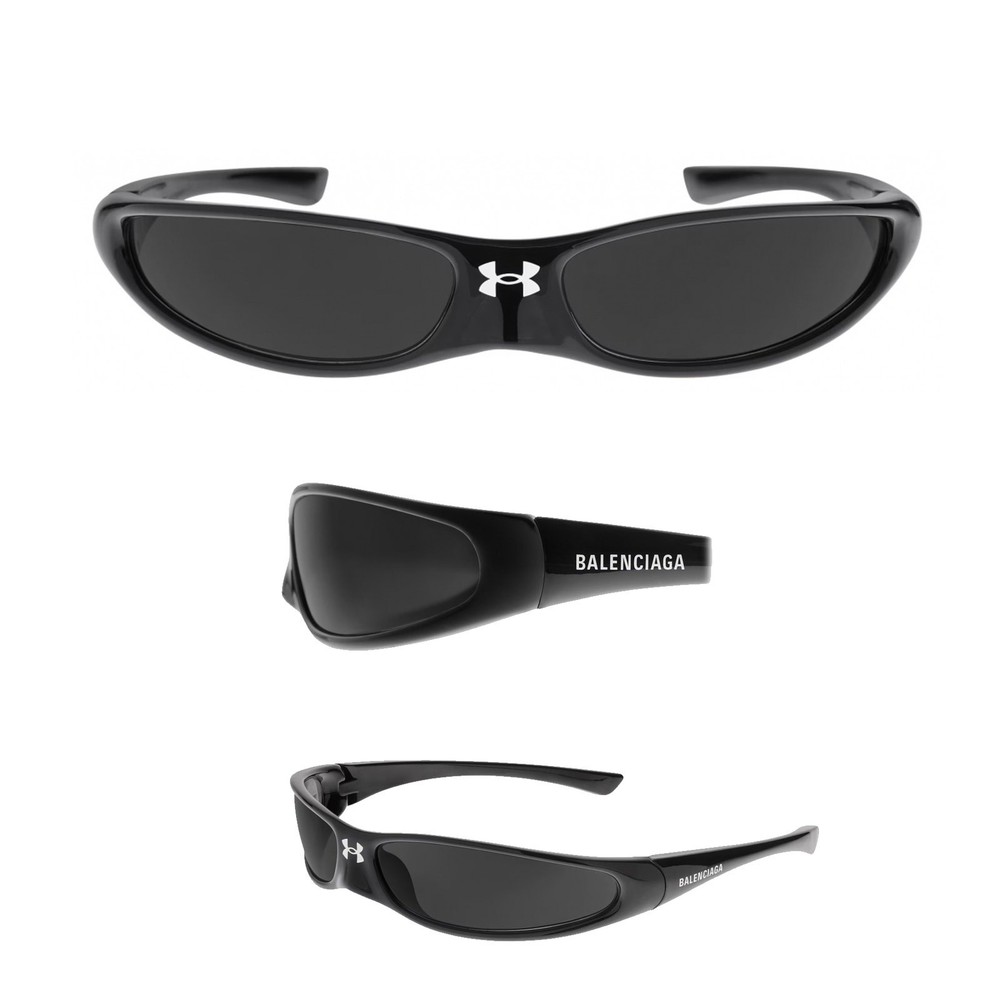 Balenciaga x Under Armour Bio-Based Injected Nylon Rectangle Sunglasses BNWB OS