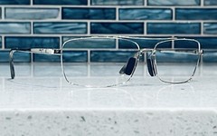 Maui Jim “BLACK ROCK” 218-17 Gloss Silver WRAP STAINLESS STEEL Sunglass Frames