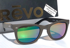 NEW REVO FORGE Matte Brown POLARIZED Evergreen Lens Sunglass 1096N 02 GN