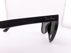 Ray-Ban Sunglasses, Polarized Lenses, RB 4184 601/9A 3P Black, 54-17-145, Brazil