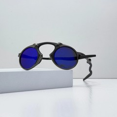 Oakley Madman OO6019 X-Metal Dark Carbon Sapphire Polarized New