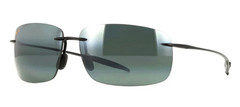 Maui Jim BREAKWALL Polarized Sport Sunglasses 422-02 Black/Neutral Grey