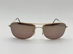 Ray-Ban RB3543 001/6B Gold/Gold Chromance Polarized Lenses Sunglasses READ DESCR