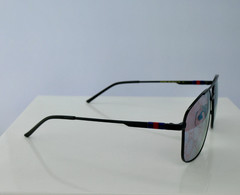 Gucci GG1676S 005 Unisex Square Sunglasses in Black with Grey Lens 100% UV