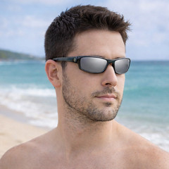 Polarized Mens Wrap Around Fashion Sunglasses Fishing Golf Running Sport Glasses