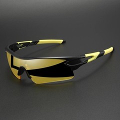 Unisex Sports Sunglasses Polycarbonate UV400 Cycling Running Fishing Glasses