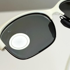 Oakley Sunglasses Pearl White Polarized Gray Lenses 53□16-145 RSVP Made In Italy