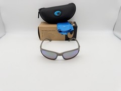 NEW Costa Del Mar BRINE II Polarized Sunglasses Olive Shale / Green Mirror Glass