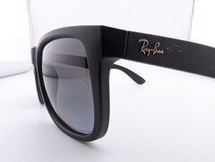 Ray-Ban Sunglasses, Polarized Lenses, RB 4165 622/T3 3P Justin, 54-16-145, Black
