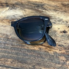 Ray-Ban RB4105 Folding Square Sunglasses Tortoise Frame Brown gradient Lens