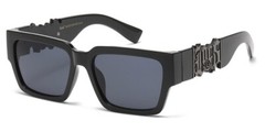 LOCS Gangster Style Flat Top Big LOCS Logo Debt Collector Tinted Lens Sunglasses