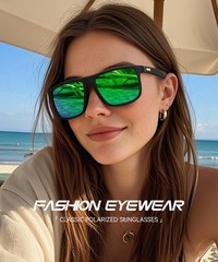 Polarized Sunglasses Men’s/Women’s Vintage/Classic/Elegant Eyeglass Frame…