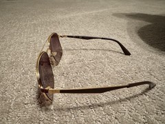 Ray-Ban RB3570 9008/13 58mm Gold Brown Gradient Navigator Sunglasses. !TRADES!