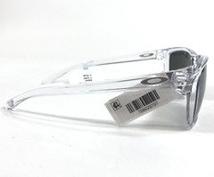 Oakley Sunglasses Sylas OO9448-2957 Polished Clear Frames w/ Prizm Black Lenses