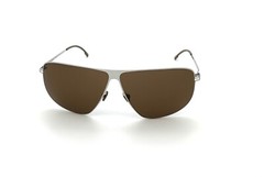 MYKITA TOMMA Shiny Silver / Dark Brown 66mm sunglasses