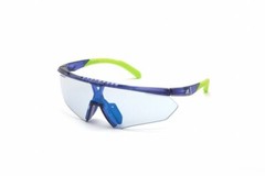 NEW ORIGINAL ADIDAS PHOTOCHROMIC SP0027 91X Blue/Blue Mirrored Sung. 146mm 140