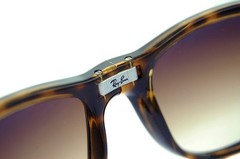 Ray-Ban FOLDING WAYFARER Mens Womens Sunglasses RB4105 710/51 54mm BROWN HAVANA