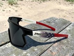 Oversize Sporty Wrap Around Large SUNGLASSES For Men Patriotic American USA Flag