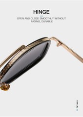 Square Pilot Sunglasses Classic Retro Men Women Hip Hop Shade Driving Glasses US