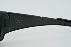 Wiley WX Twisted Sunglasses Full Rim Rectangular Wrap Polarized Lens Lightweight