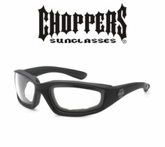 3 Pairs Chopper Sunglasses Motorcycle Riding Glasses Foam Padded Biker Goggles