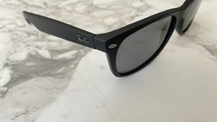 Ray-Ban RB2132 New Wayfarer Sunglasses 622 55-18 145 3N Matte Black (Frame Only)