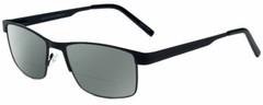 Gotham Style 11 Mens Designer Polarized BIFOCAL Reading Sunglasses in Black 59mm