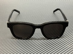 SAINT LAURENT SL M124 001 Black Dark Grey Unisex 49 mm Medium Sunglasses