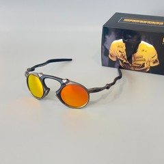 Oakley X-Metal Madman OO6019 Dark Carbon Ruby Iridium Polarized