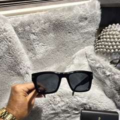 David Beckham DB 7099/S Square Polarized Sunglasses Black/Gray 51-21 145