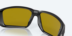Costa Del Mar FANTAIL PRO POLARIZED Sunglasses Matte Black / Sunrise Silver 580G