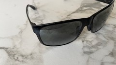 Maui Jim Sunglasses MJ432-2M RED SANDS 59-17-140 Green Lenses Black Frame- FR SH