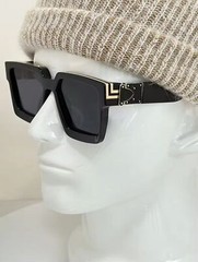 Millionaire Sunglasses For Men Vintage Square Fashion Glasses Luxury Retro Sungl