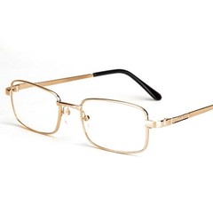 New Real Glass Lens Reading Men Women Square Full Frame Presbyopic Anti Scratch