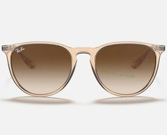 *Brand New* Ray-Ban Erika RB4171 Sunglasses Brown Frame Gradient Lens UV400Unise