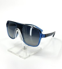DOLCE & GABBANA DG6134 325880 Transparent Blue/Black/Dark Blue 57 polarized lens