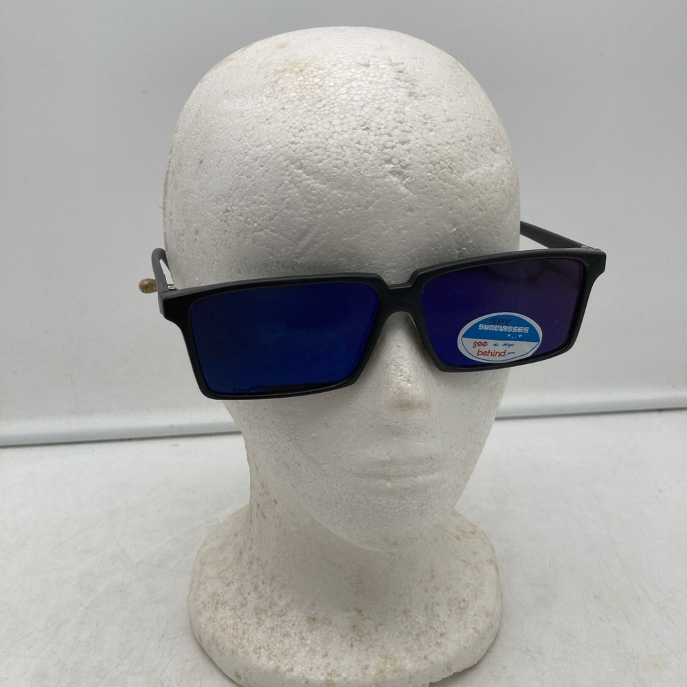 NEW Adult Black Frame Spy Rear View Sunglasses See the Things Behind You Eyewear